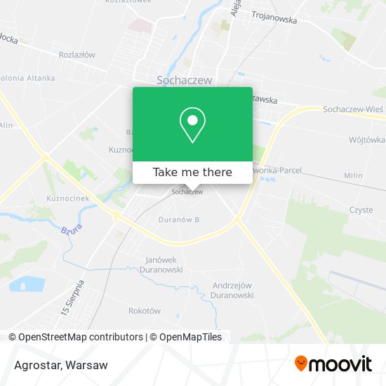 Agrostar map