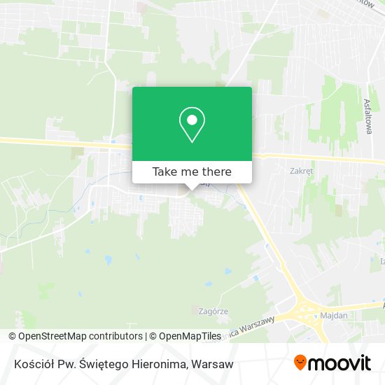 Kościół Pw. Świętego Hieronima map