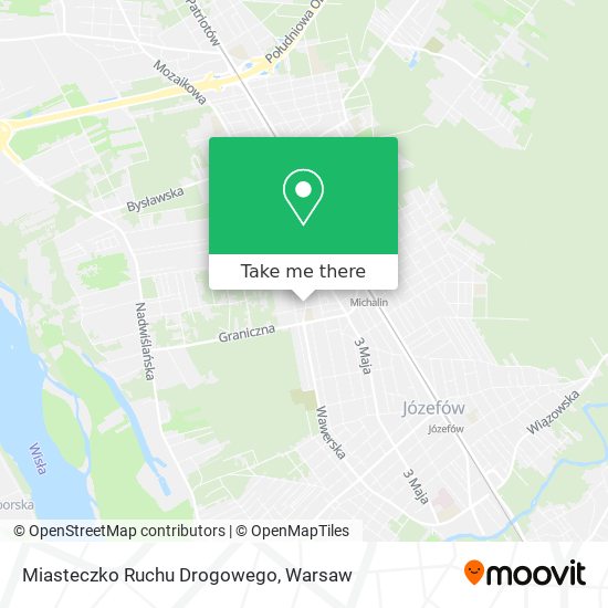 Miasteczko Ruchu Drogowego map