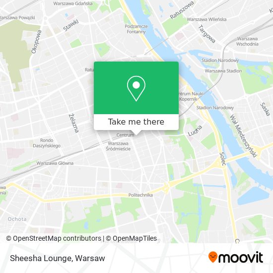 Sheesha Lounge map