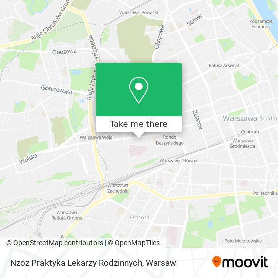 Nzoz Praktyka Lekarzy Rodzinnych map