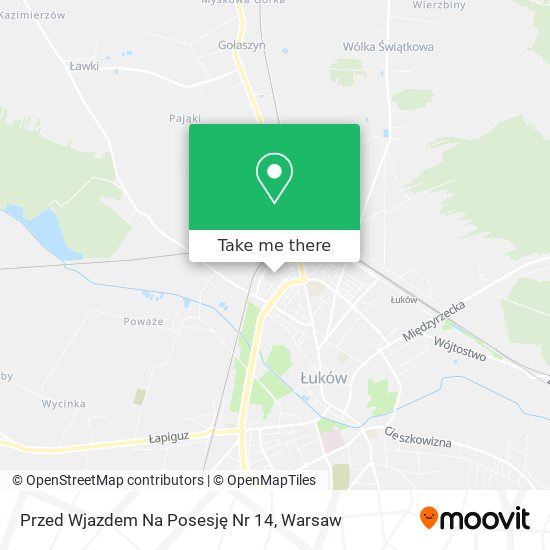 Przed Wjazdem Na Posesję Nr 14 map