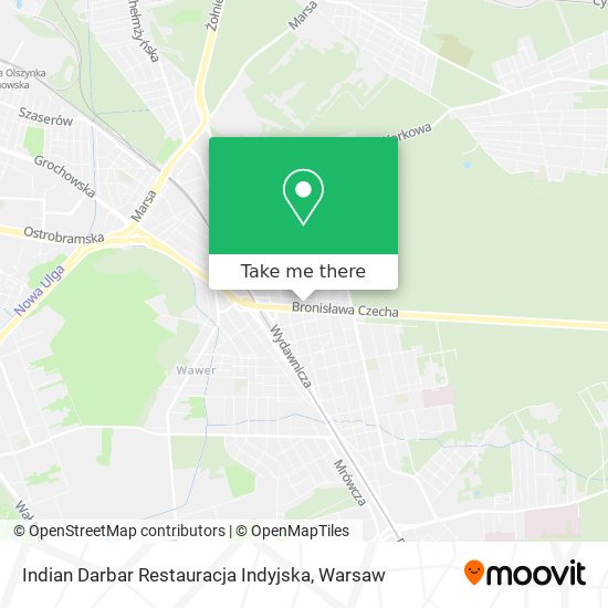 Indian Darbar Restauracja Indyjska map