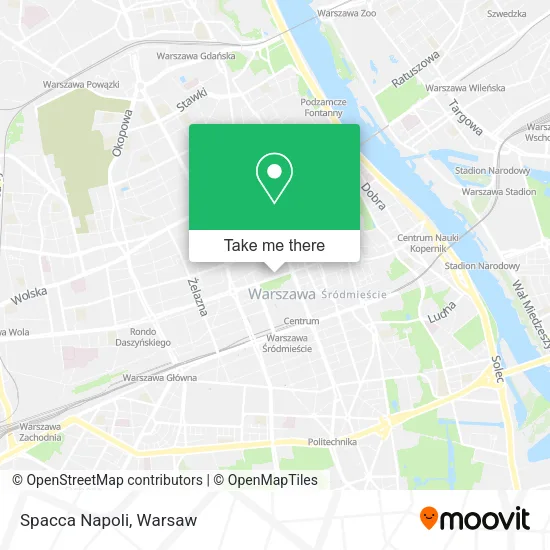 Карта Spacca Napoli