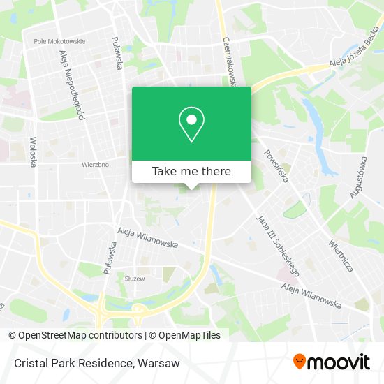 Cristal Park Residence map