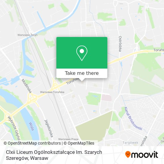 Clxii Liceum Ogólnokształcące Im. Szarych Szeregów map