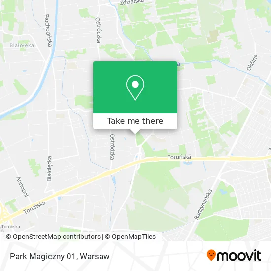 Карта Park Magiczny 01