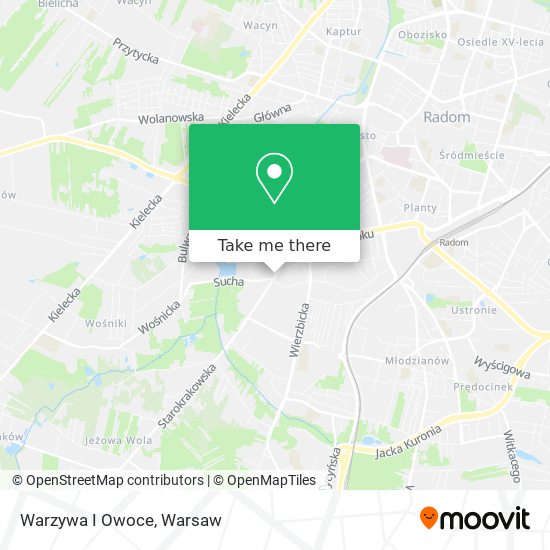 Warzywa I Owoce map