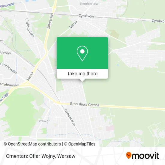 Cmentarz Ofiar Wojny map