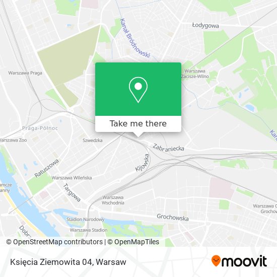 Księcia Ziemowita 04 map