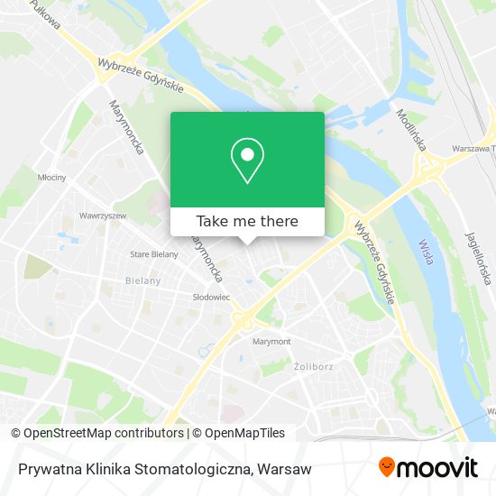 Карта Prywatna Klinika Stomatologiczna