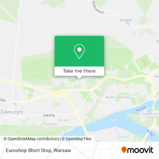 Euroshop Short Stop map