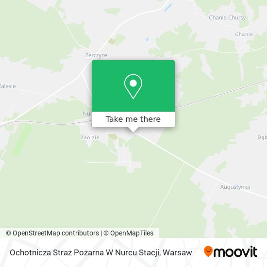 Ochotnicza Straż Pożarna W Nurcu Stacji map