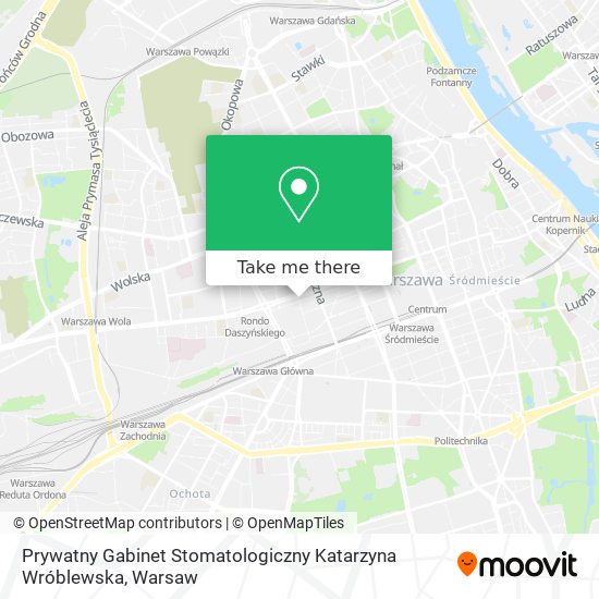 Prywatny Gabinet Stomatologiczny Katarzyna Wróblewska map