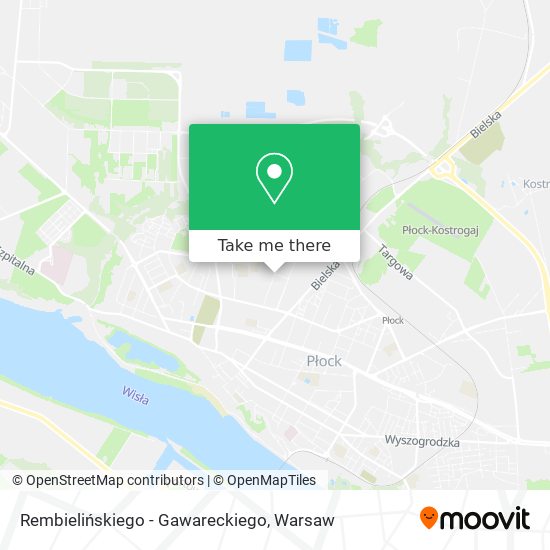 Rembielińskiego - Gawareckiego map