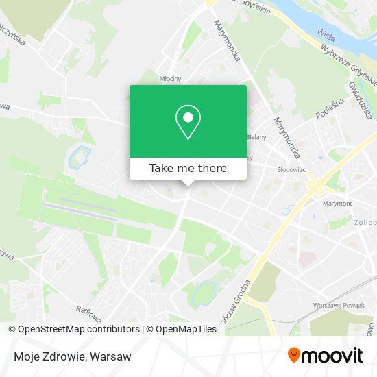 Moje Zdrowie map