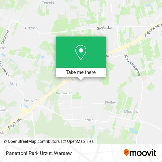 Panattoni Park Urzut map