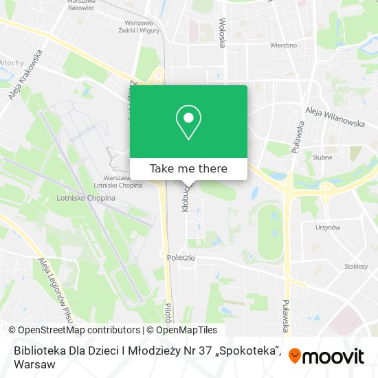 Biblioteka Dla Dzieci I Młodzieży Nr 37 „Spokoteka” map