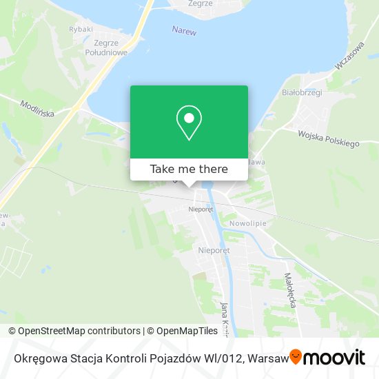 Okręgowa Stacja Kontroli Pojazdów Wl / 012 map