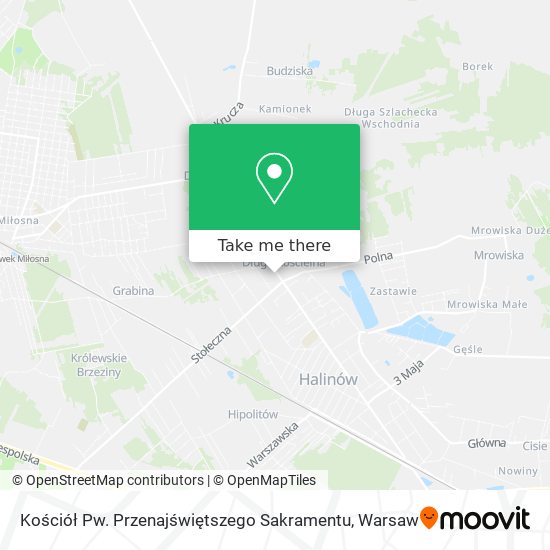 Kościół Pw. Przenajświętszego Sakramentu map