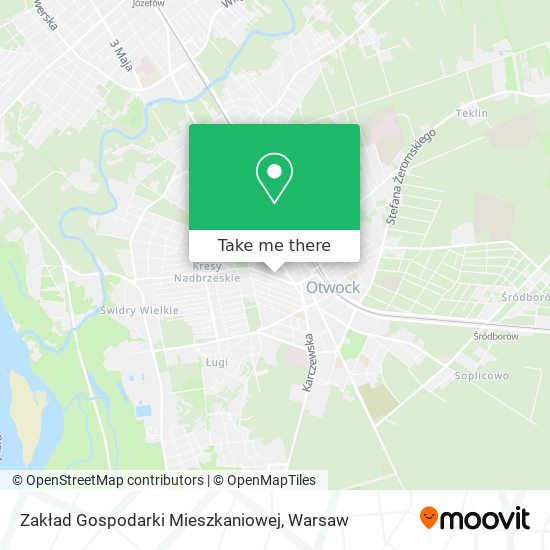 Zakład Gospodarki Mieszkaniowej map