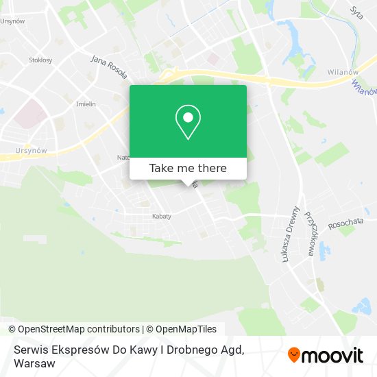 Serwis Ekspresów Do Kawy I Drobnego Agd map