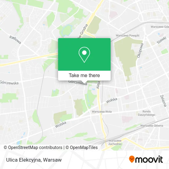 Ulica Elekcyjna map