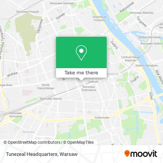 Tunezeal Headquarters map