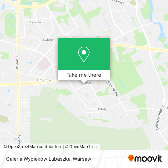 Galeria Wypieków Lubaszka map