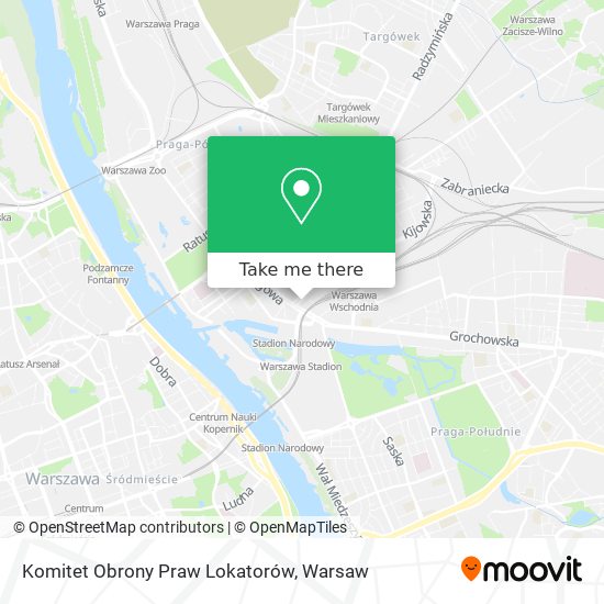 Komitet Obrony Praw Lokatorów map