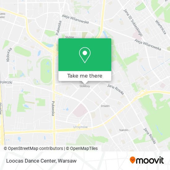 Loocas Dance Center map