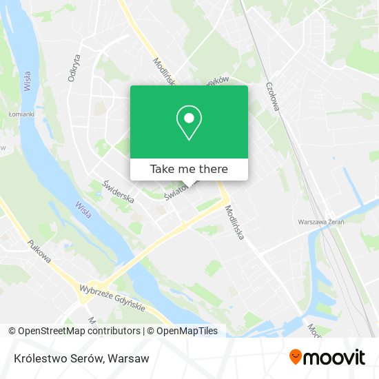 Królestwo Serów map