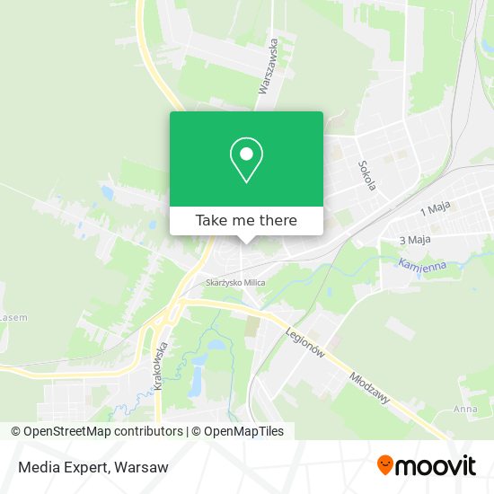 Media Expert map