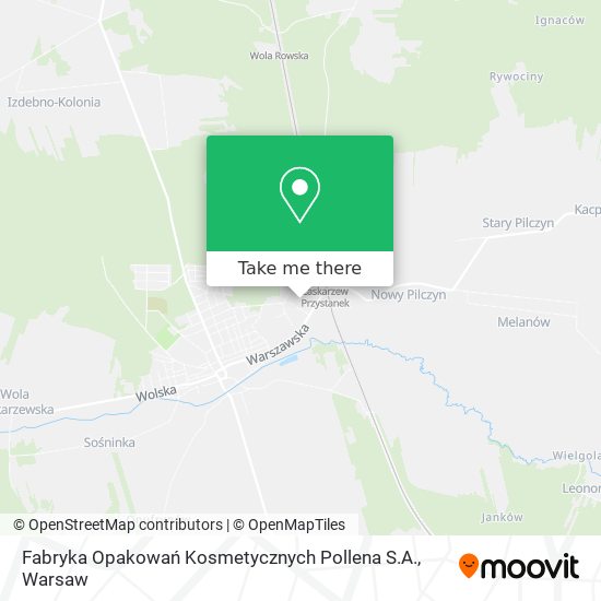 Fabryka Opakowań Kosmetycznych Pollena S.A. map