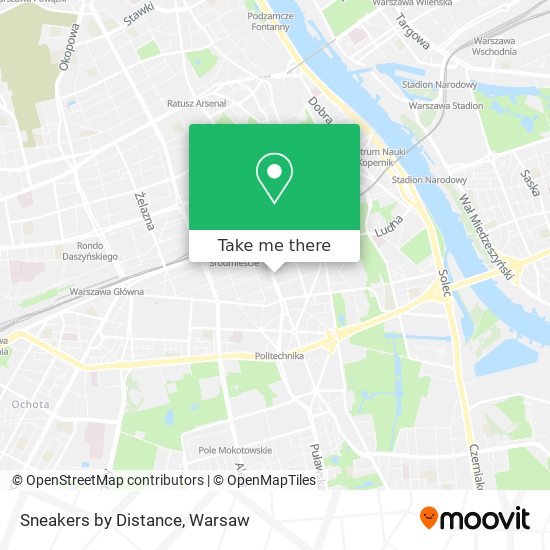 Sneakers by Distance map