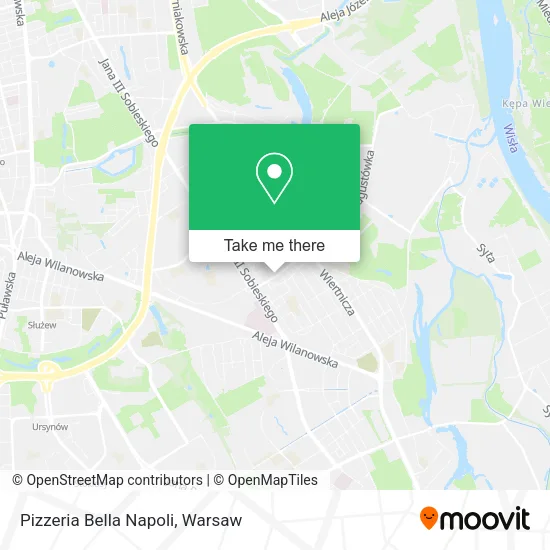 Pizzeria Bella Napoli map