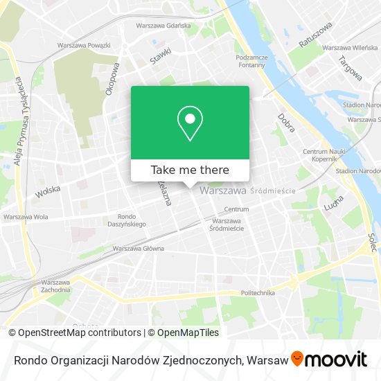 Rondo Organizacji Narodów Zjednoczonych map