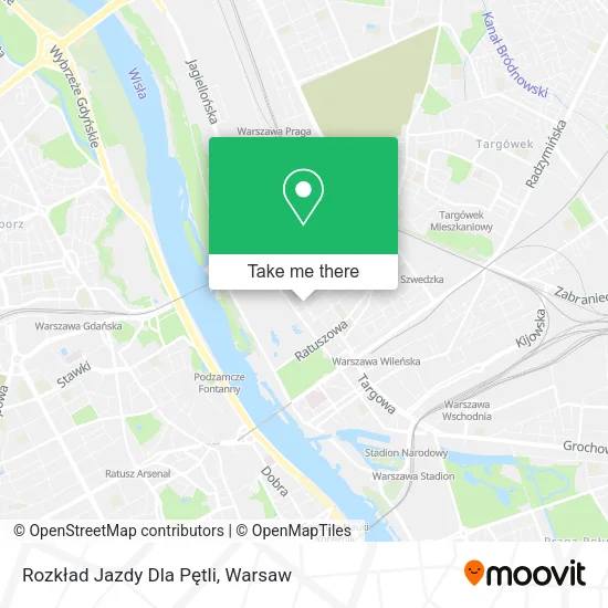 Карта Rozkład Jazdy Dla Pętli