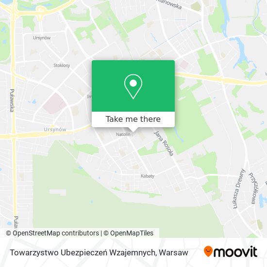 Towarzystwo Ubezpieczeń Wzajemnych map