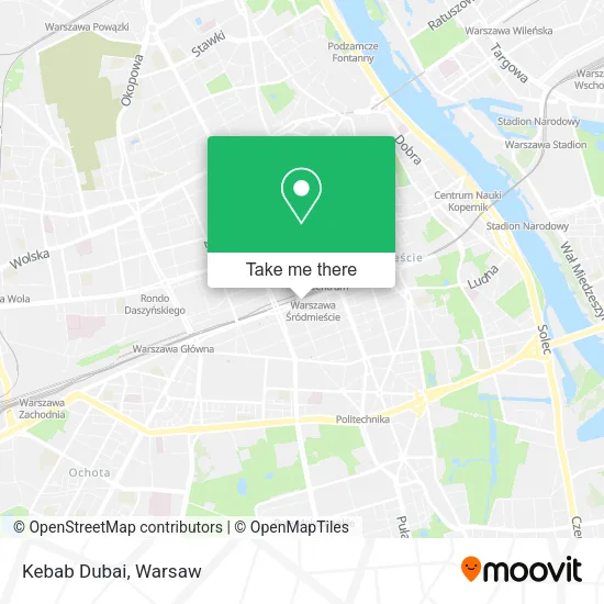 Карта Kebab Dubai