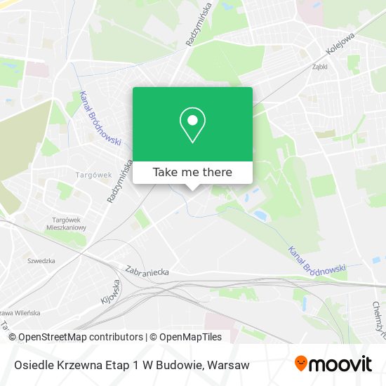 Osiedle Krzewna Etap 1 W Budowie map