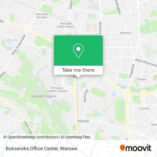 Bokserska Office Center map