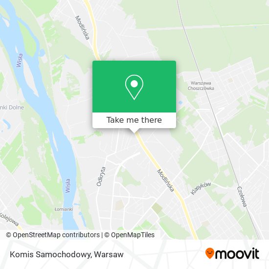 Komis Samochodowy map