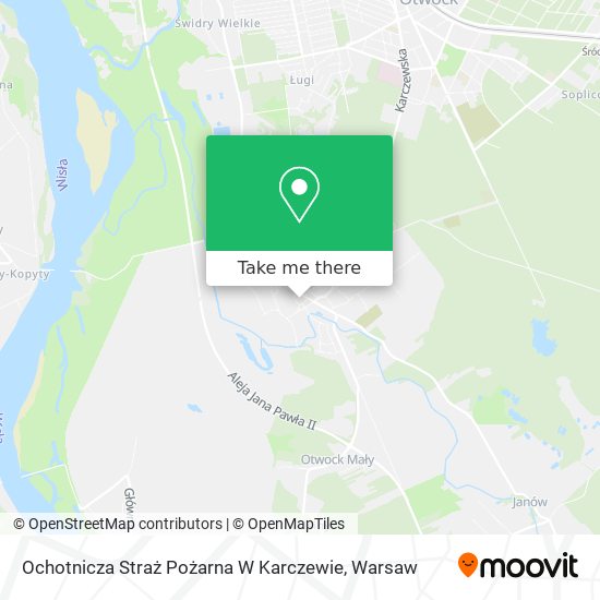 Ochotnicza Straż Pożarna W Karczewie map