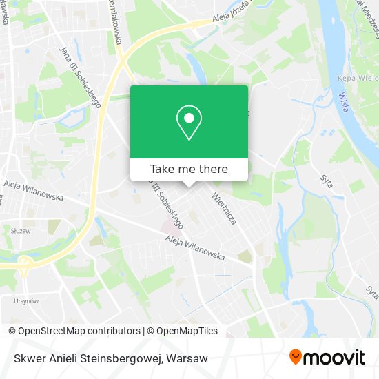 Skwer Anieli Steinsbergowej map