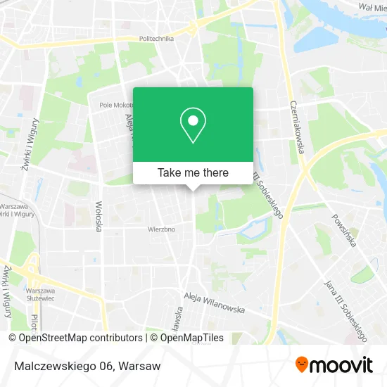 Malczewskiego 06 map