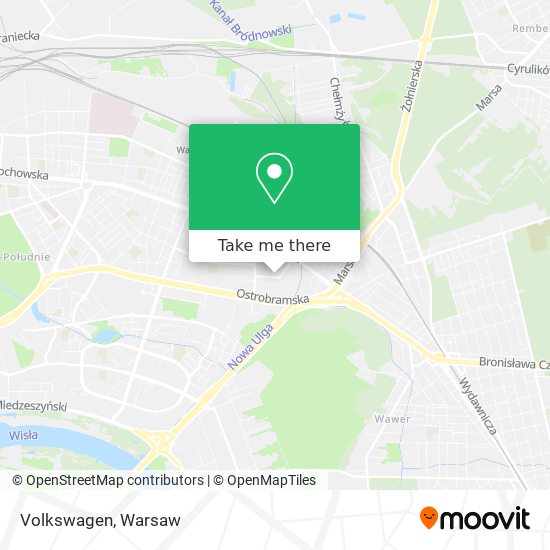 Volkswagen map