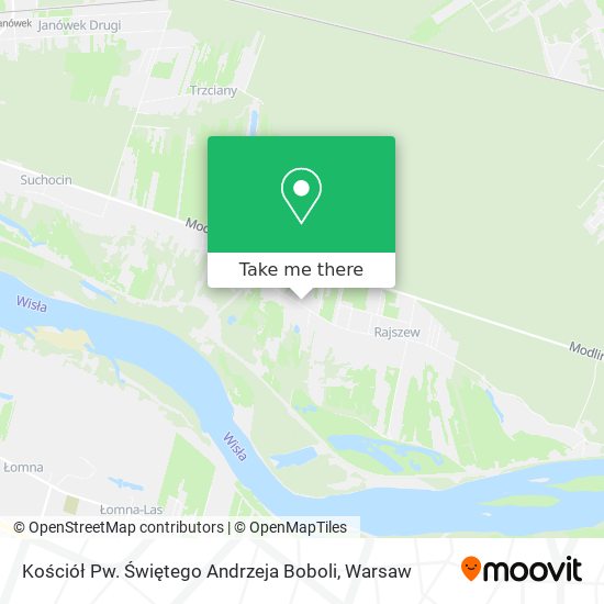 Kościół Pw. Świętego Andrzeja Boboli map