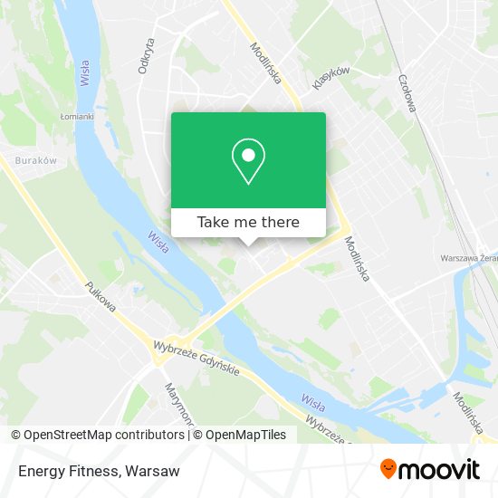 Energy Fitness map