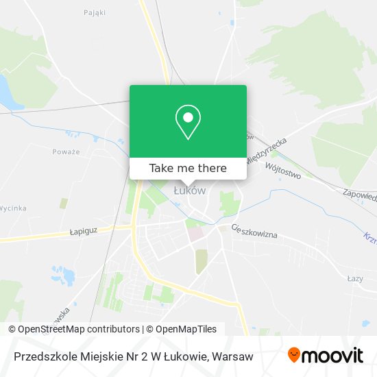 Przedszkole Miejskie Nr 2 W Łukowie map